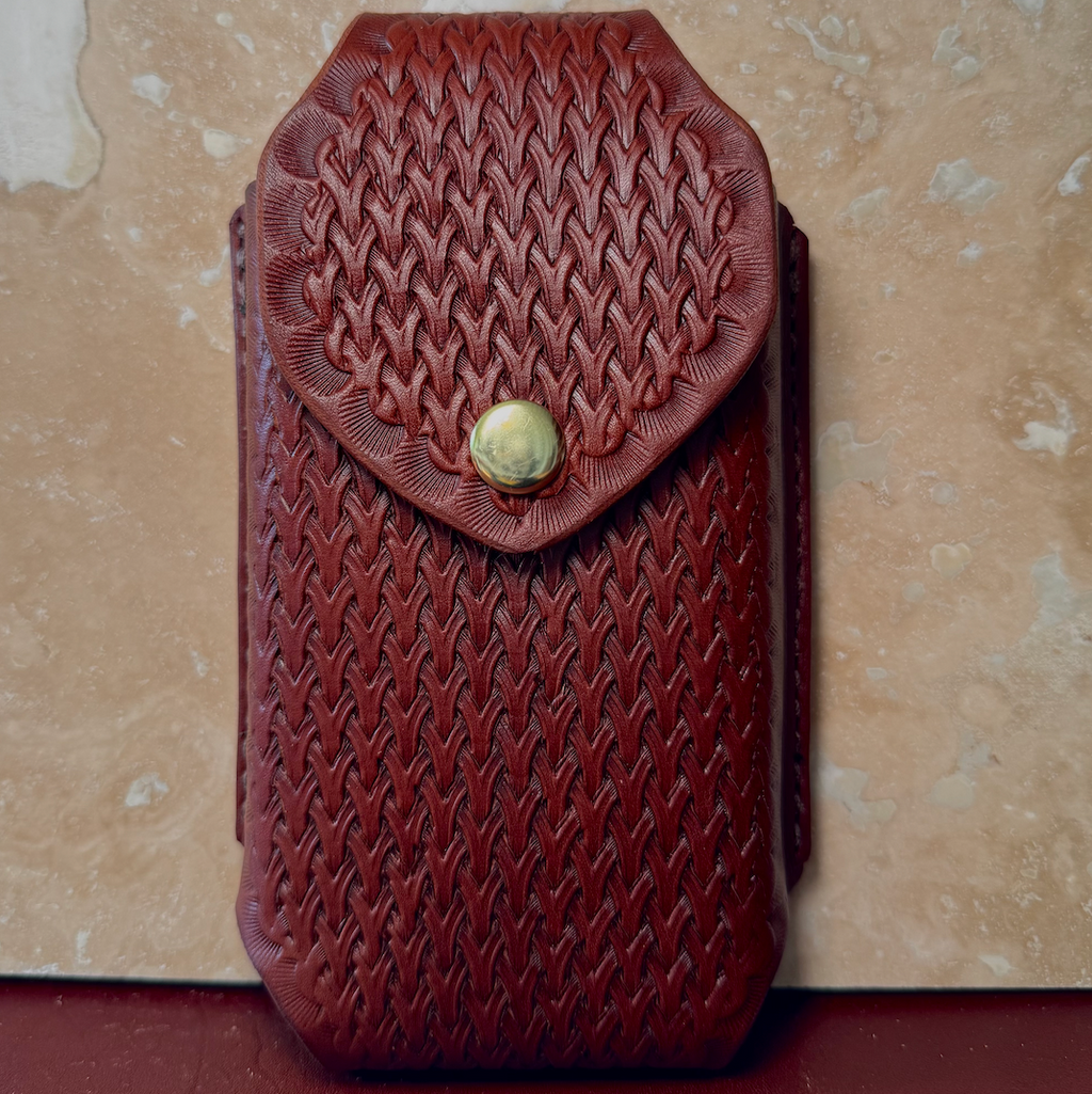 Phone Holster - Large (Basket Weave)