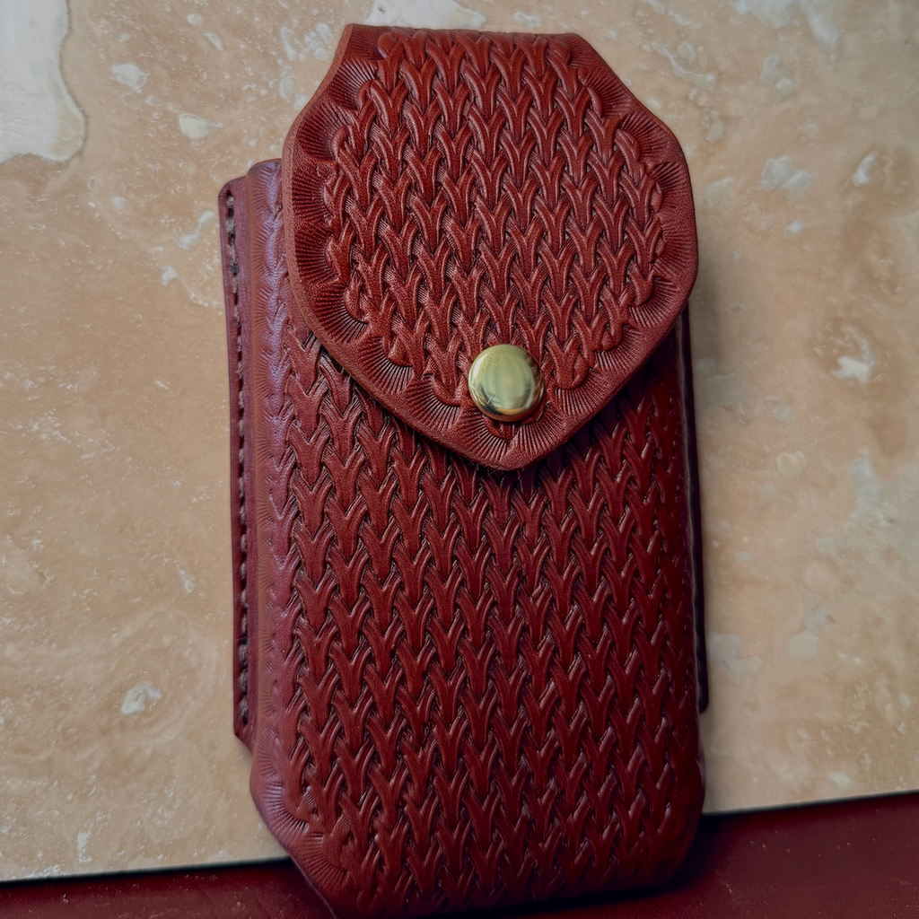 Phone Holster - Large (Basket Weave)