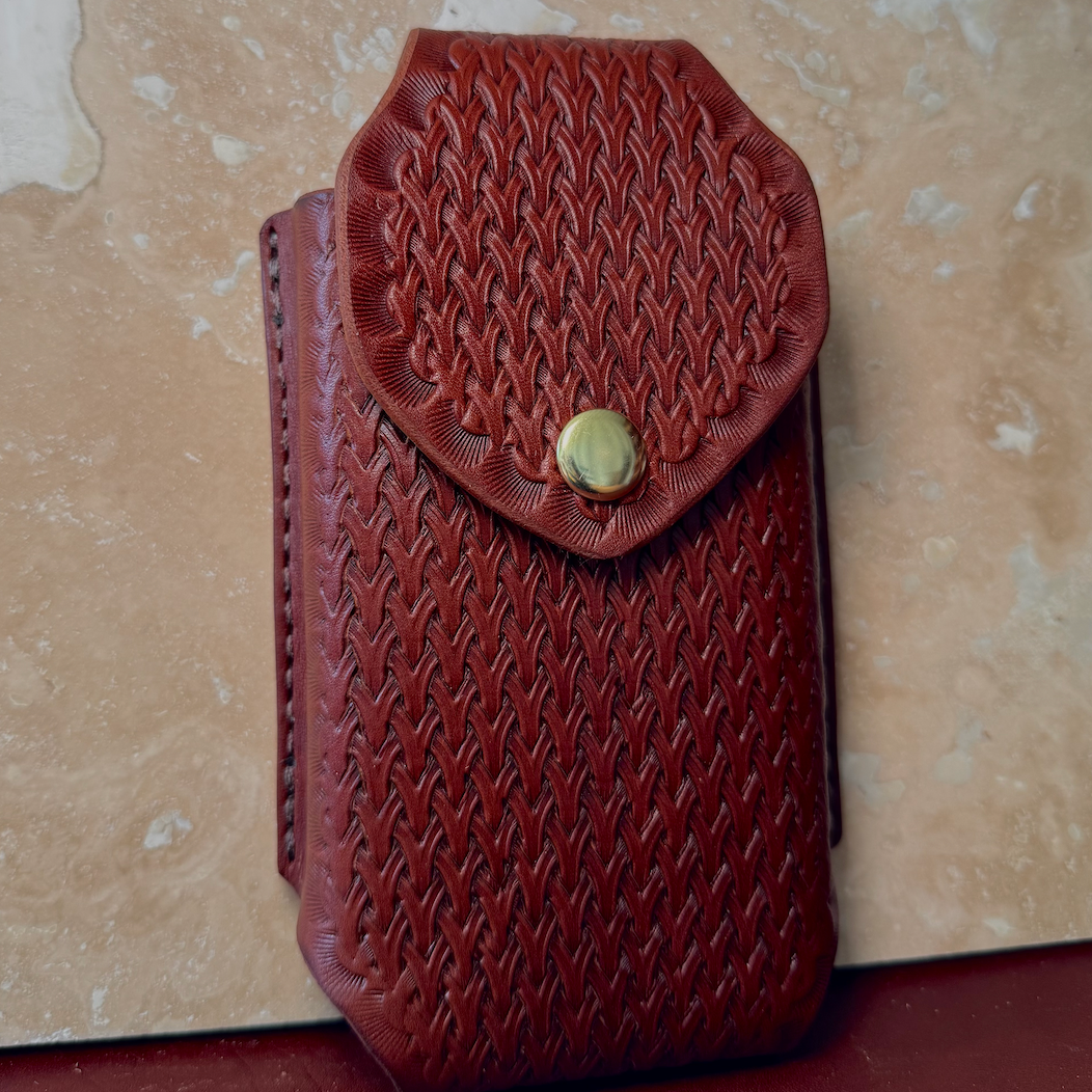 Phone Holster - Large (Basket Weave)
