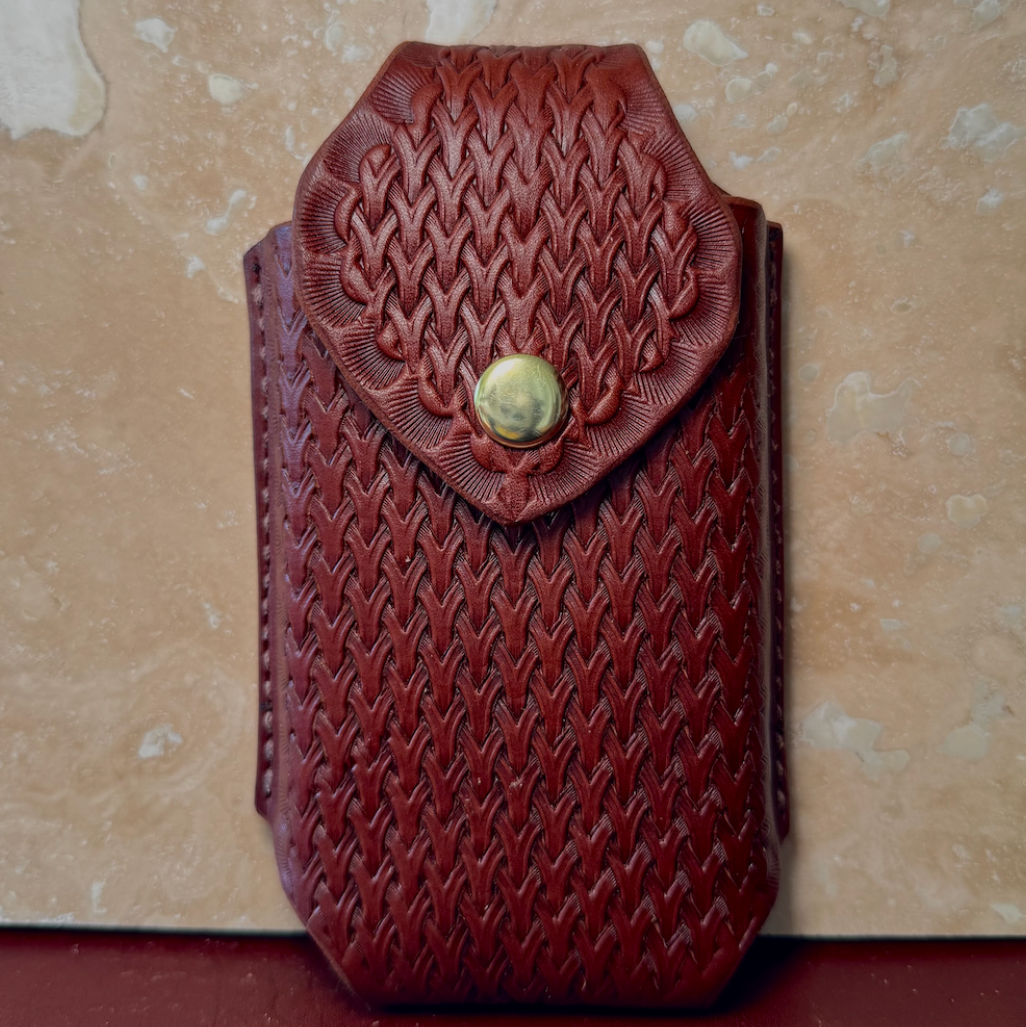 Phone Holster - Small (Basket Weave)