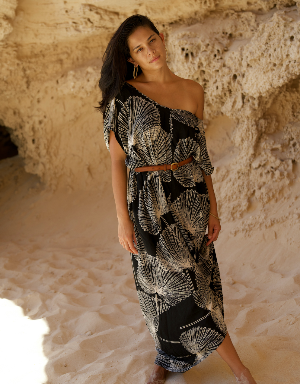 Womens 3/4" Plain Leather Belt