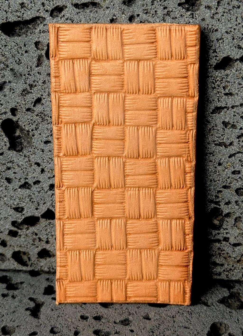 Mens - Lauhala Stamped Belt
