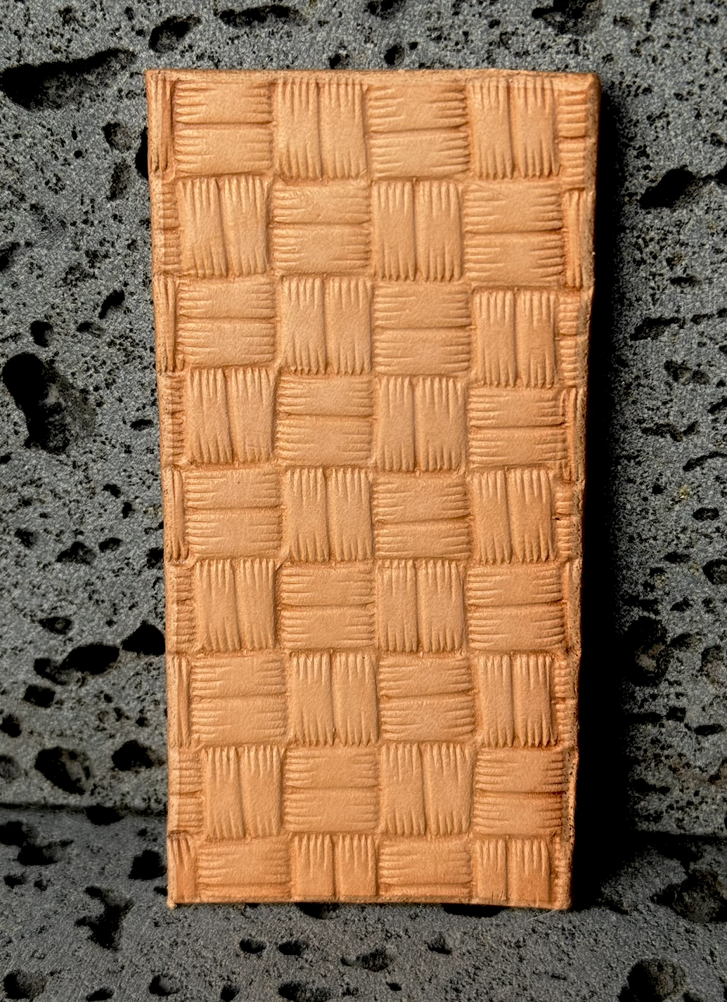 Mens - Lauhala Stamped Belt