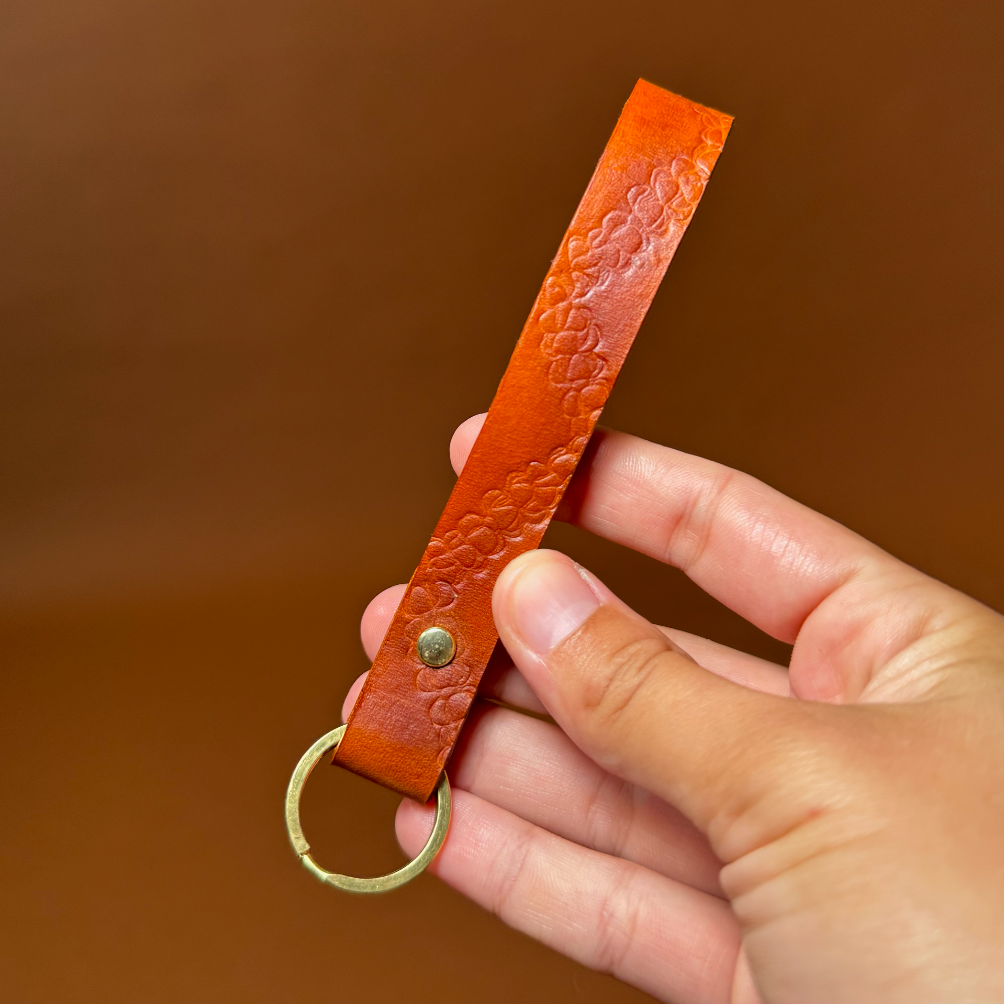 Mini Split Ring Keychain